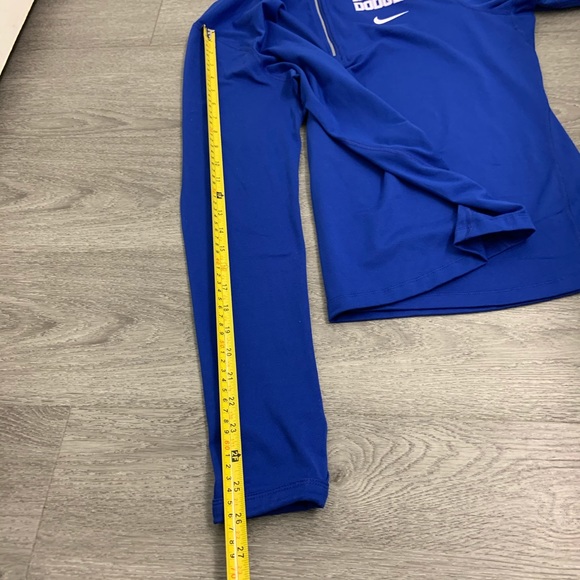 Nike LA Dodgers Element Blue Half Zip Running top - Picture 7 of 8